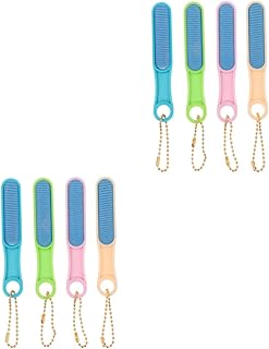 8 Peças De Lixa De Unha De Vidro Ferramentas De Pedicure Para Unhas Lixa De Unha De Cristal Dupla Face Gravada Lixa De Polimento De Unhas Buffer De Manicure Ferramentas De