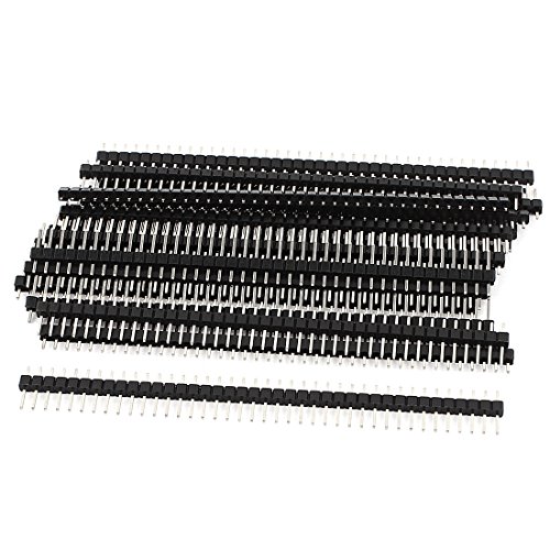 Conector Pin Header de 40 pines Aexit, 18 piezas miniatura 1