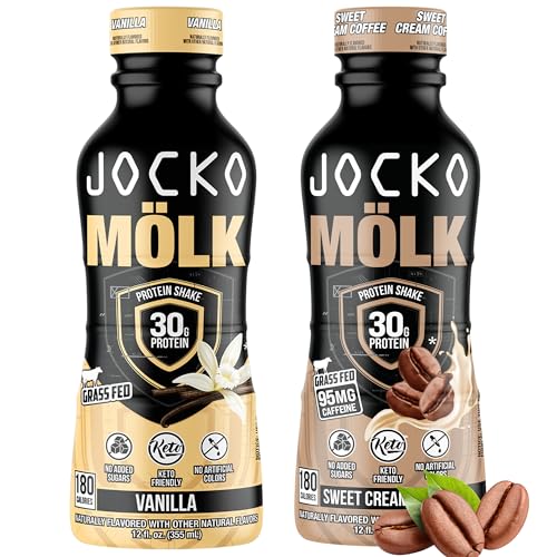 Jocko Fuel Mölk RTD Protein Shakes Vanilla Pack 24 miniatura 1