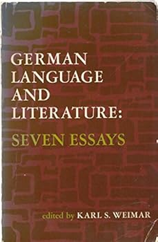 Paperback German language and literature: seven essays Book