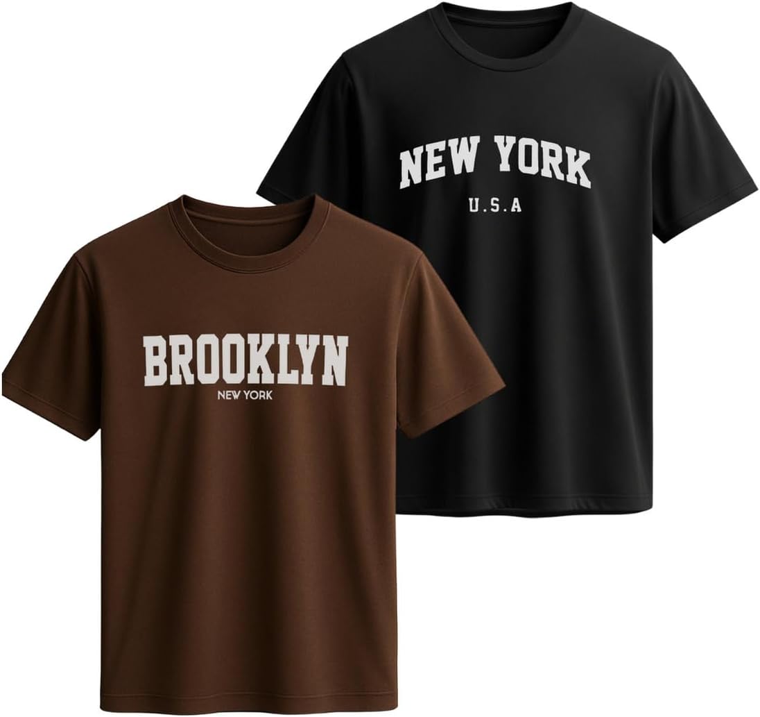 Camisetas Masculina Kit 2 Peças 100% Algodão Premium Casual em promoção! Veja a oferta e mais achadinhos de Camisetas Hoje é o melhor dia para comprar Camisetas Masculina Kit 2 Peças 100% Algodão Premium Casual com aquele preço maroto! Promoção! Aproveite a oferta!