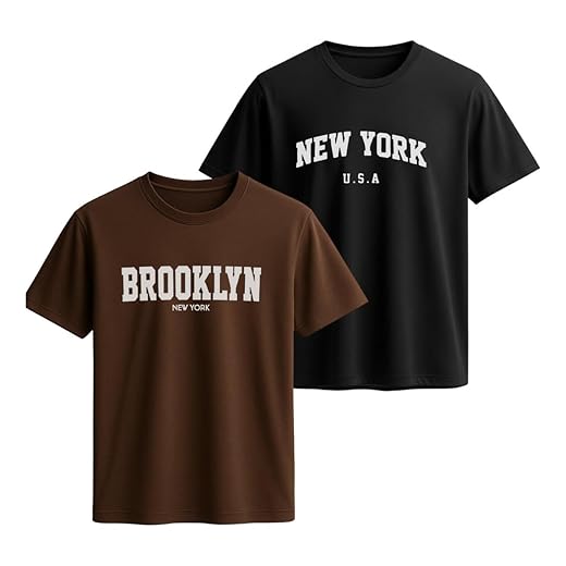 Camisetas Masculina Kit 2 Peças 100% Algodão Premium Casual