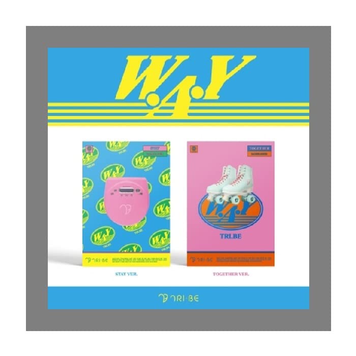 TRI.BE W.A.Y 2ème Mini Album Set 2 CDs avec poster et accessoires K-pop scellés