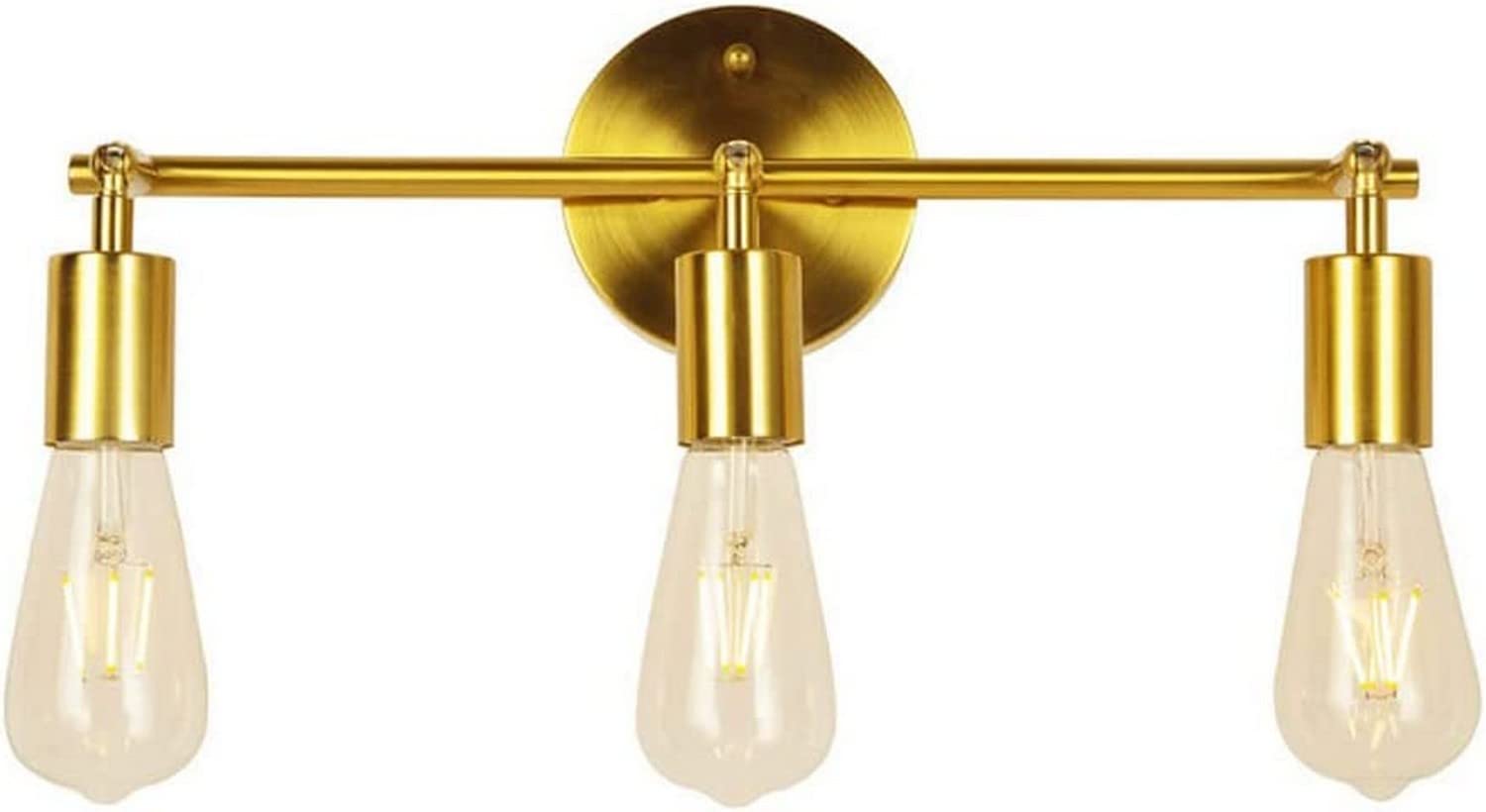Éclairage applique murale chambre et lecture avec triple ampoule E27 design
