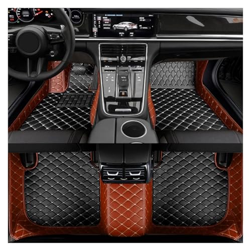 Alfombrillas Audi A6 C8 a medida para suelo coche cuero 4
