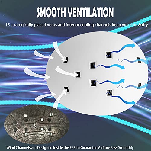 image for Skateboard Helmet, OnBros Bike Helmet Men and Women, Adjustable BMX Cy