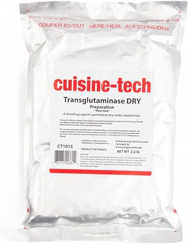 HRVST CHEF'S MARKET AJINOMOTO - Pegamento para carne transglutaminasa de 2.2 libras, innovador polvo de unión de proteínas, ideal para chefs