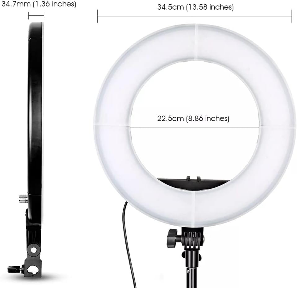 14 Lamps LED Light Makeup Light Selfie Annular Lamp with Stand Phone Holder for Video Photo
