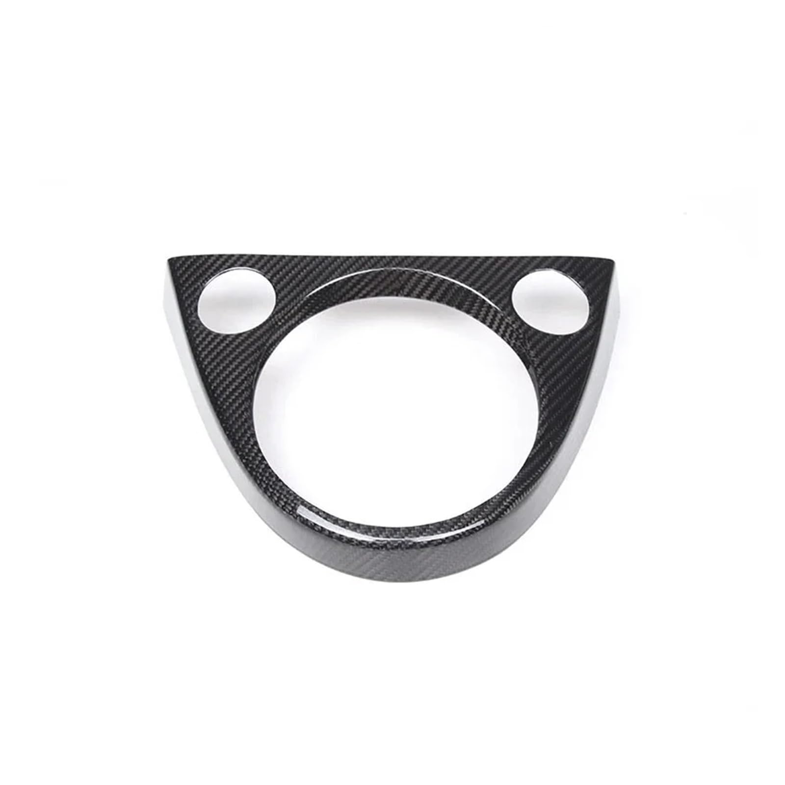 Gear Shift Cover Accessories Compatible for Fiat 500 2011-2024 500E 2012-2019 Compatible for Abarth 595/695/500C 2016-2024 Carbon Fiber(Black Carbon Fiber)
