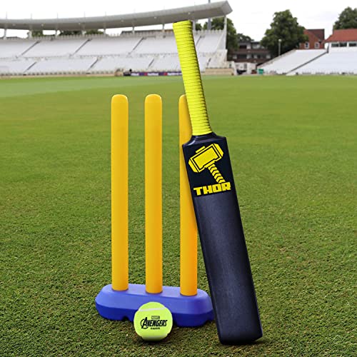 Image of Starter Thor Cricket Bat and Ball Set Size 1 Multicolour, 3Y+