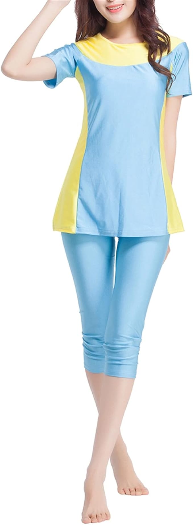 short sleeve swimsuit amazon