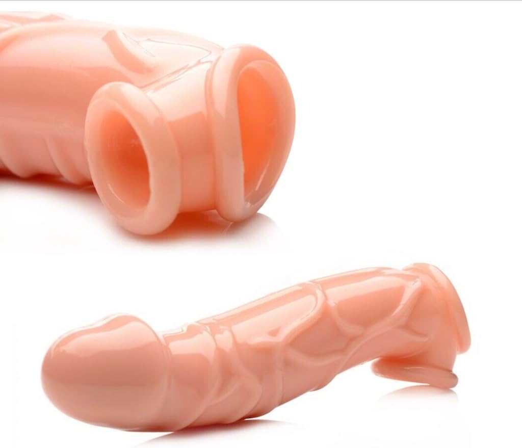 Pleasure-Enhancing 3-Way Double Dolphin Vibrating Girth Enhancer