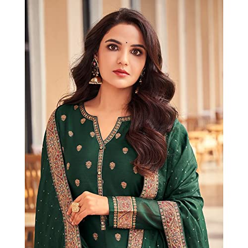 Image of Women's Wear Ready To Wear Designer Salwar Kameez Suits Indian Pakistani Beautiful Plazzo Pant Dress
