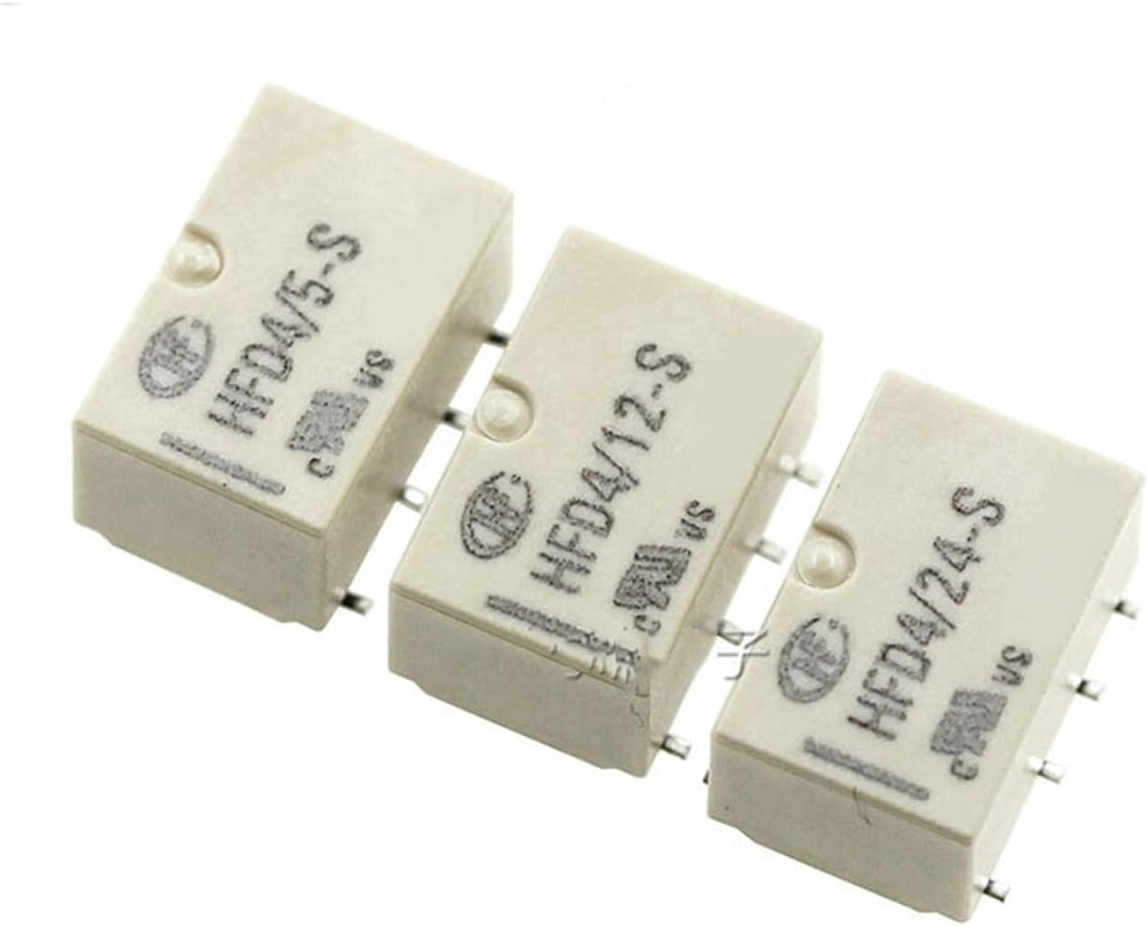 2PCS HFD4-3V 5V 12V 24V 8Pin DIP Relay SR HFD4-3-S HFD4-4.5-S HFD4-5-S HFD4-12-S HFD4-24-S SMD 2A HFD4(HFD4-24V-S)