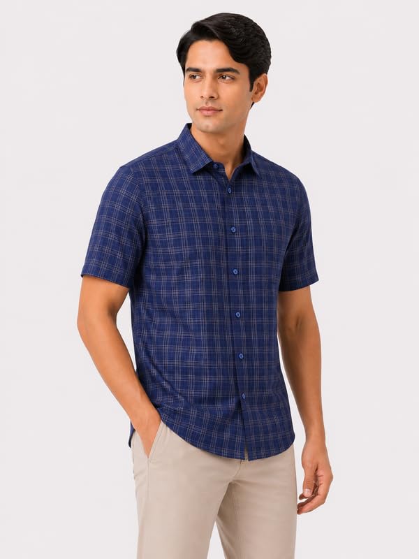 Image of Mens Half Sleeves Regular Shirt