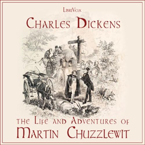 『Charles Dickens (1812 - 1870) - Life and Adventures of Martin Chuzzlewit』のカバーアート