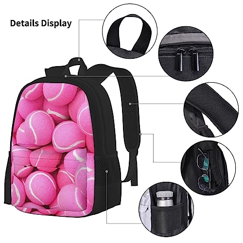 Sac à dos résistant à l'eau OdDdot avec lunch bag imperméable rose - 5