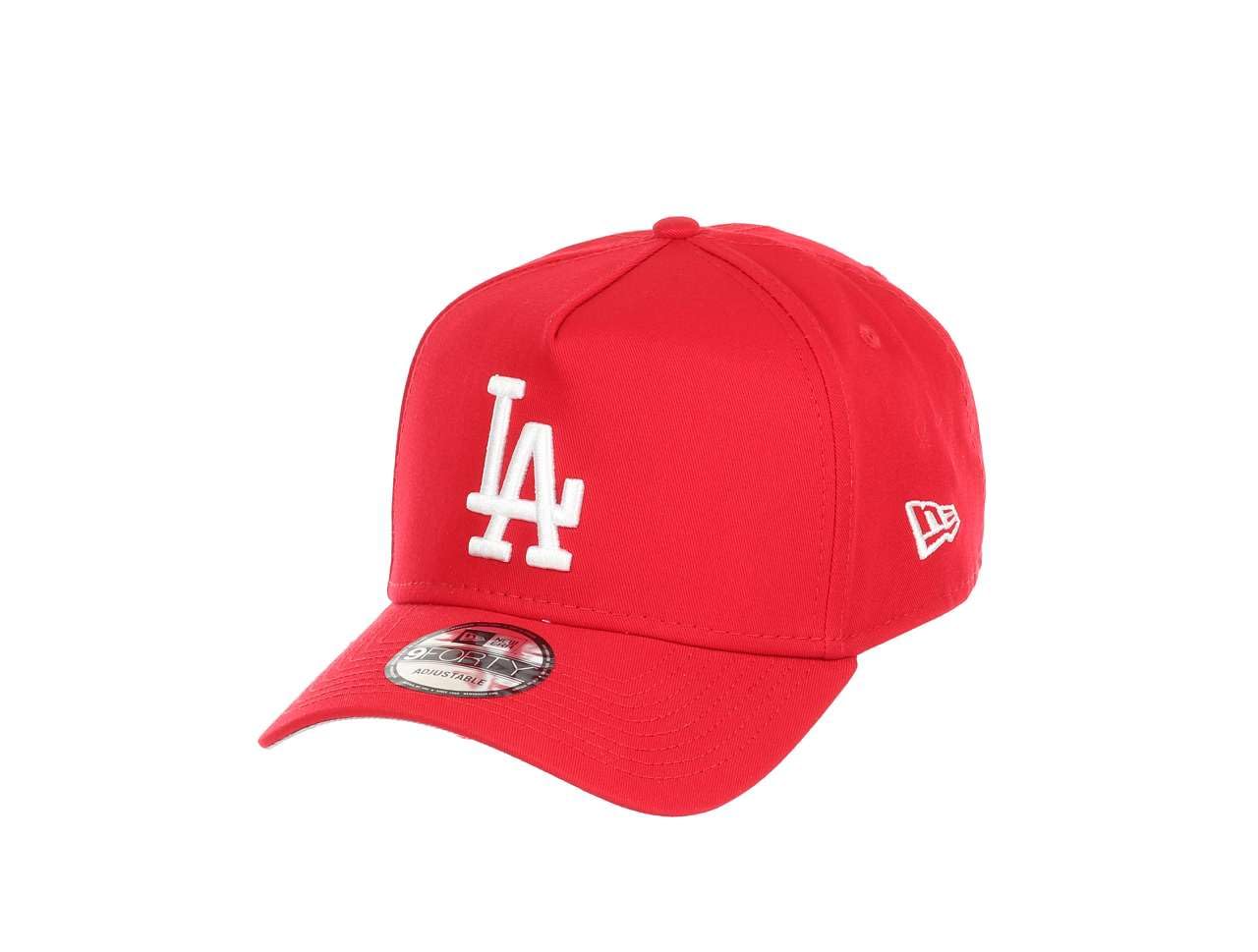New Era Los Angeles Dodgers MLB Essential Cardinal 9Forty A-Frame Snapback Cap โ image 1