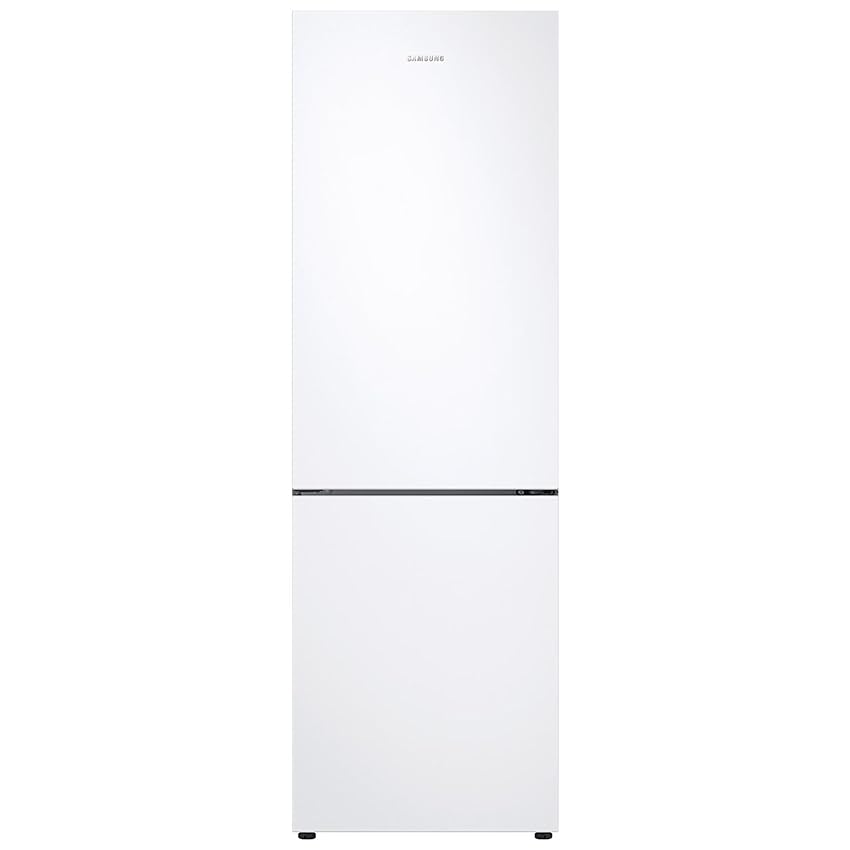 Samsung EcoFlex RB33B610EWW/EF Frigorifero Combinato, Tecnologia SpaceMax, Total No Frost, All Around Cooling, Motore Digital Inverter Garantito 20 Anni, 344 L, LxAxP: 59,5 x 185,3 x 65,8 cm, Bianco