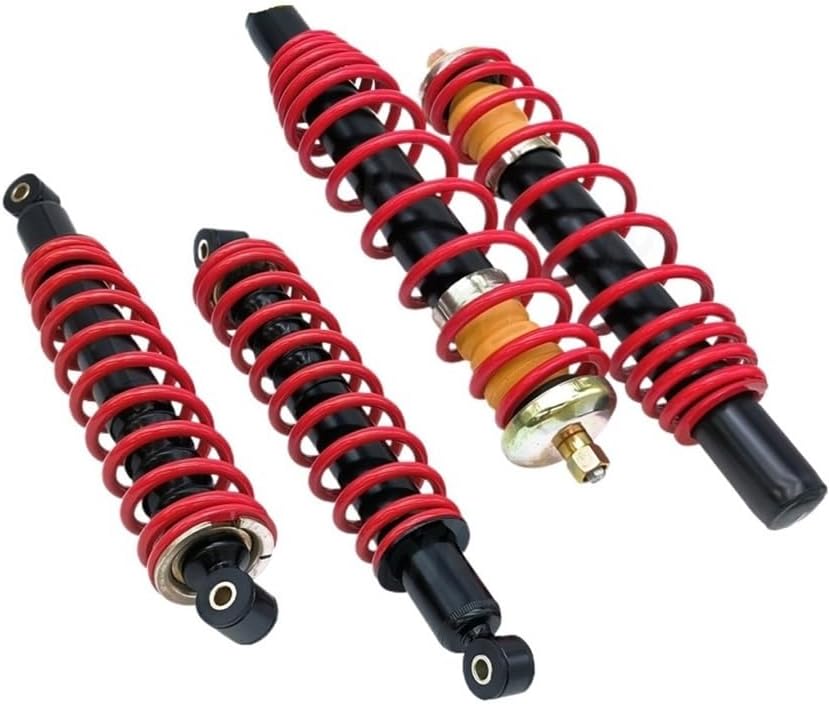 2PCS Front And 2PCS Rear Absorber Assembly Fit For L 400 ATV 300 CUV QUAD G K Parts No. 26907 27394
