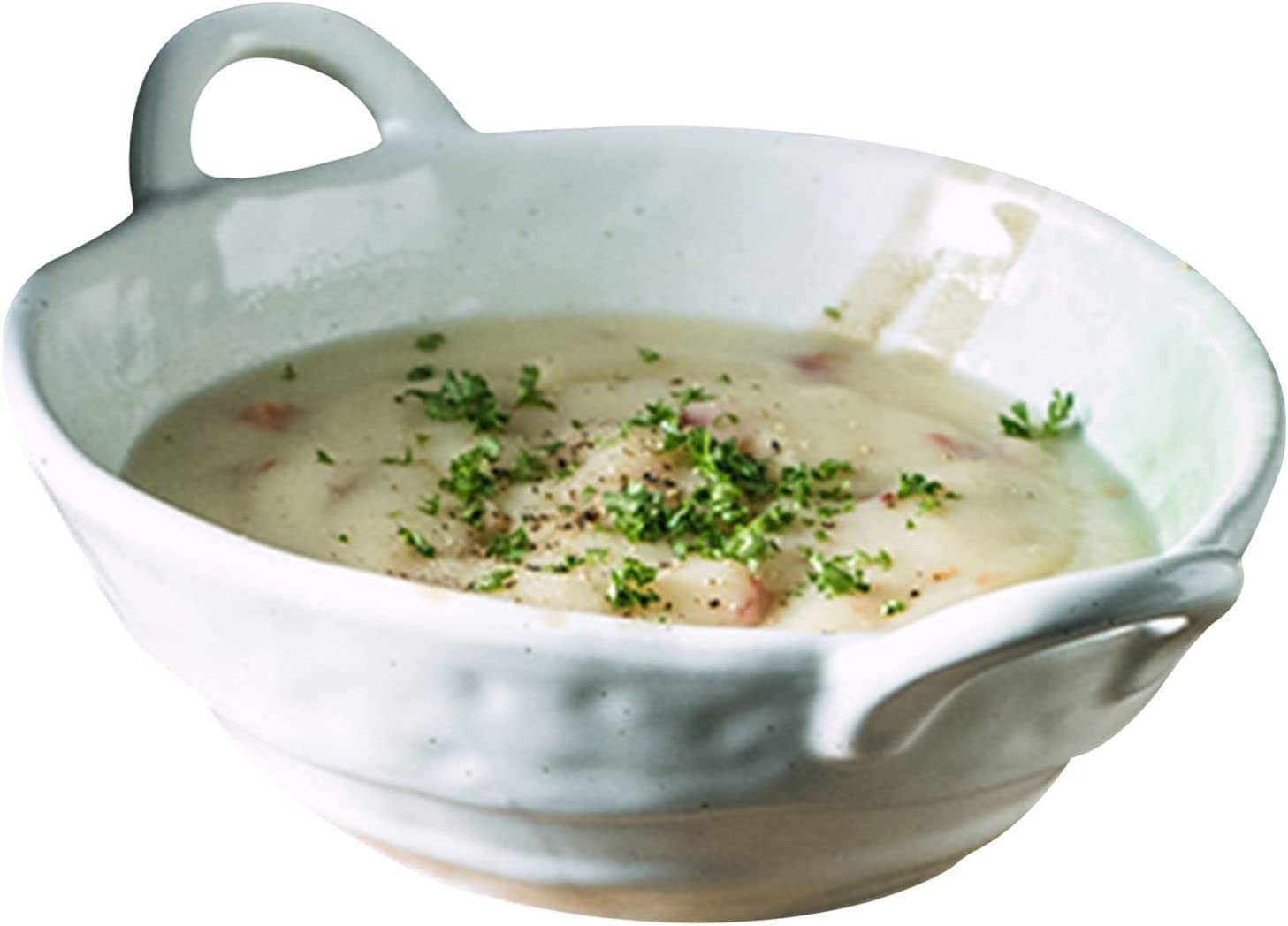 Vaisselle Bol à soupe ramen en céramique, tasse à soupe, grand bol à ramen en céramique, bol à soupe à l'oignon profond allant au four, bol de service allant au micro-ondes.-blanc-600 ml 21 oz (couleu