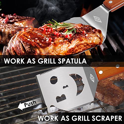 Espátula para parrilla 7 en 1 STEVEN-BULL S 17 pulg miniatura 3