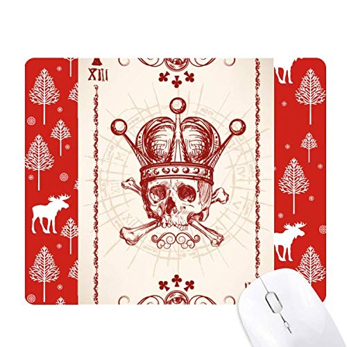 La couronne carte rouge poker dans les bois pour salon moderne
