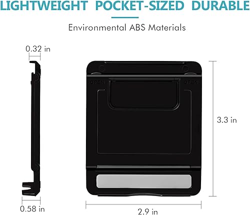 Miniatura 2 de COOLOO Soporte para teléfono celular, paquete de 4, soporte para tableta multiángulo, soporte universal para teléfono para escritorio, teléfono