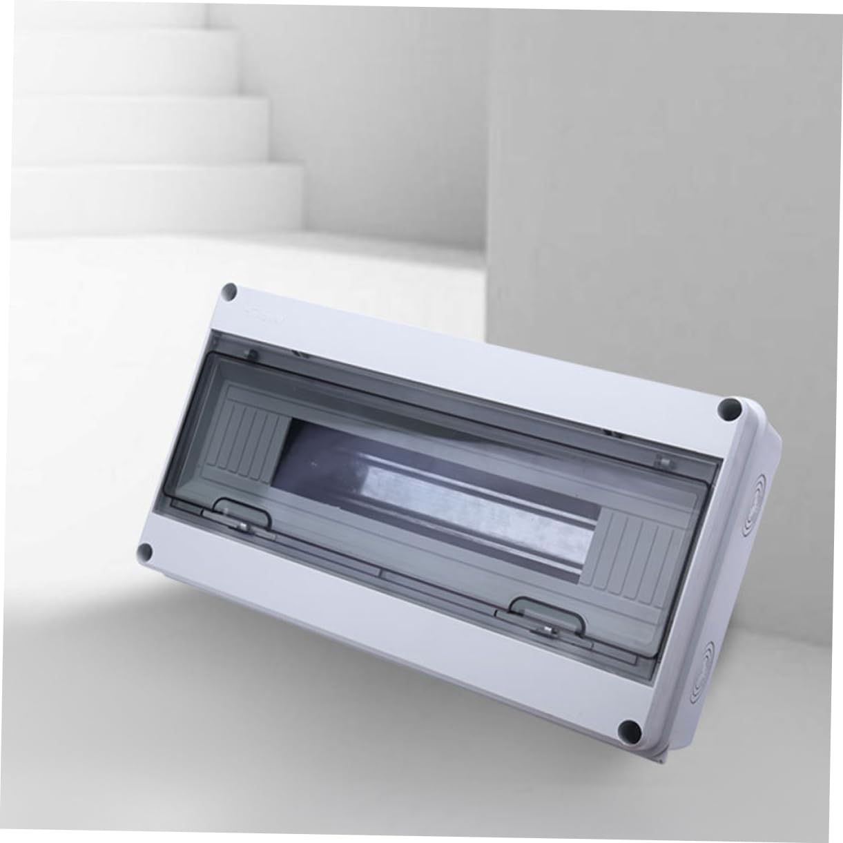 Caja de Distribución Eléctrica Estanca Abs Ip65 18 Circuitos Ht-18 | Montaje en Superficie, Resistente a Lluvia y Polvo, Uso Exterior, Acabado Elegante
