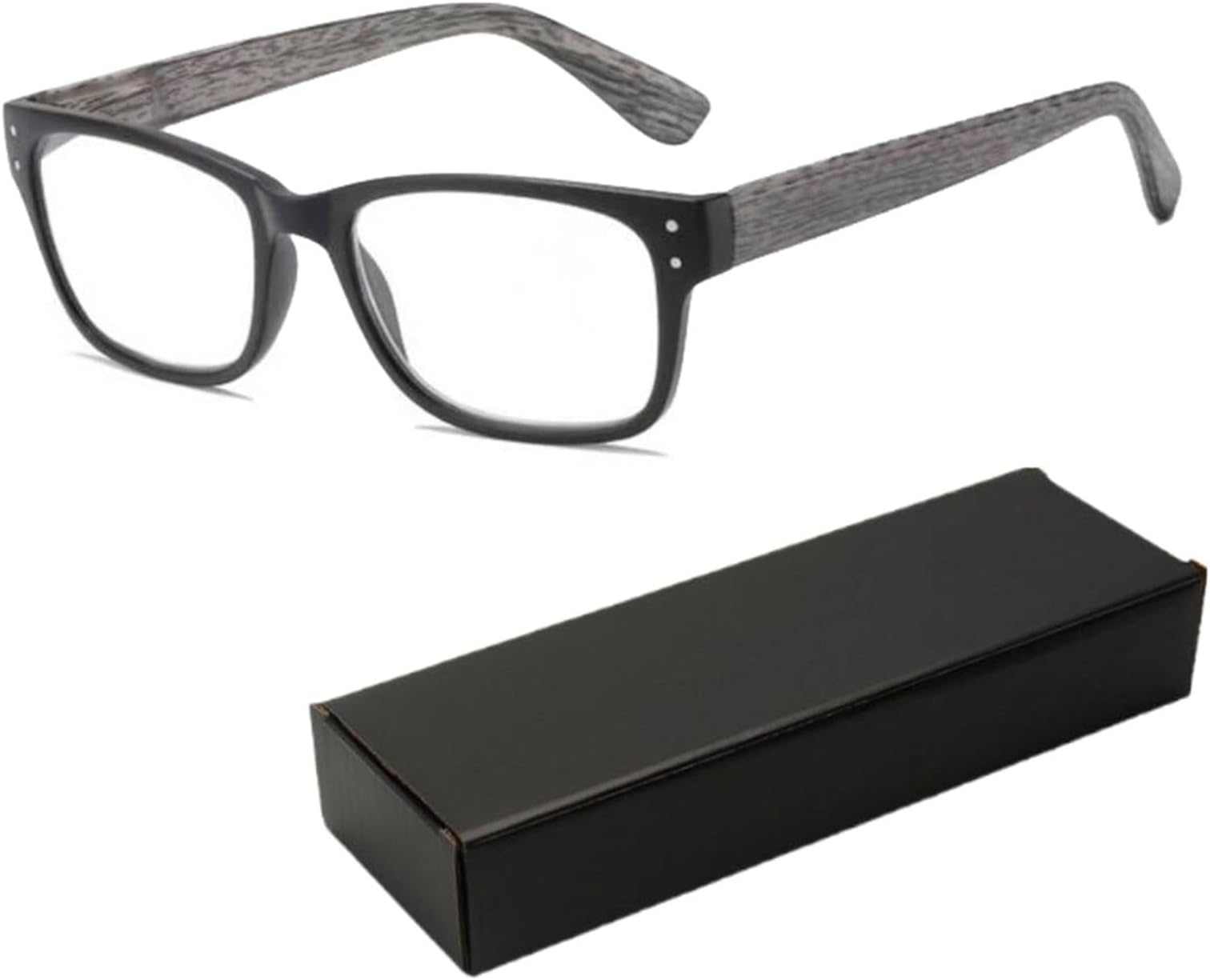 One Reading Power Glasses Readers Adjustable Eyeglasses Auto focus Flex Dial Vision .5-2.5x Strength