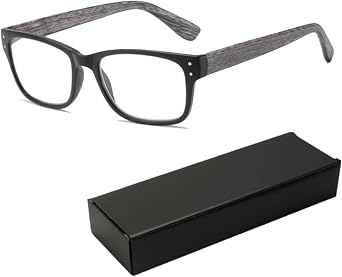 One Reading Power Glasses Readers Adjustable Eyeglasses Auto focus Flex Dial Vision .5-2.5x Strength
