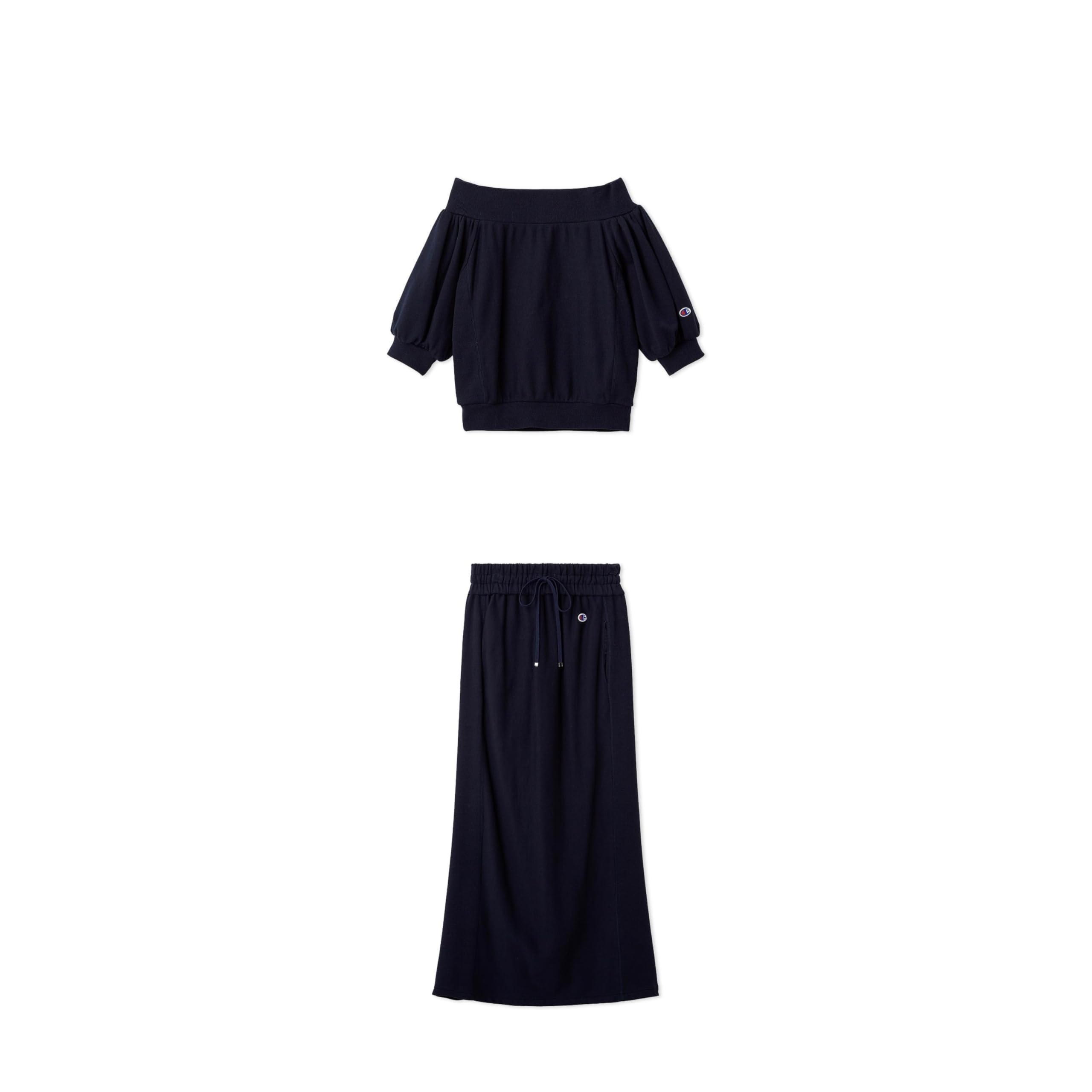 Amazon.co.jp: [フレイ アイディー] champion パフスリーブオフショル 