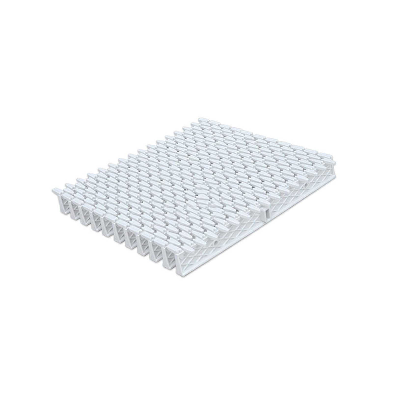 Griglia di drenaggio per Piscina, griglia Stradale, Giunzione a Foro Singolo, per vialetti, patii e terrazze (20 cm/10 Pezzi)