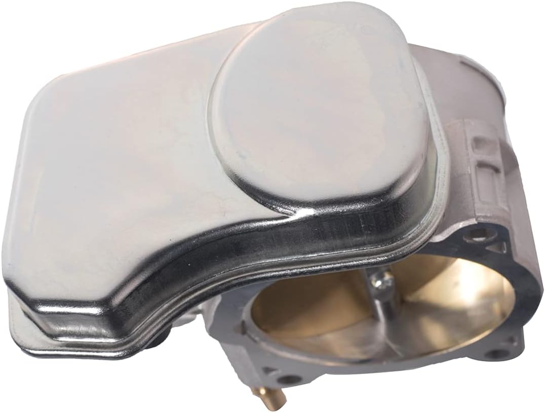 AUQDD S20064 Throttle Body Assembly (For 4.2L L6) Fit For 04-07 Bu-ick Rainier, 03-07 Chevy Trailblazer/G-MC Envoy/Is-uzu Ascender /06-07 Hum-mer H3 (Replace # 12568580 TB1022)