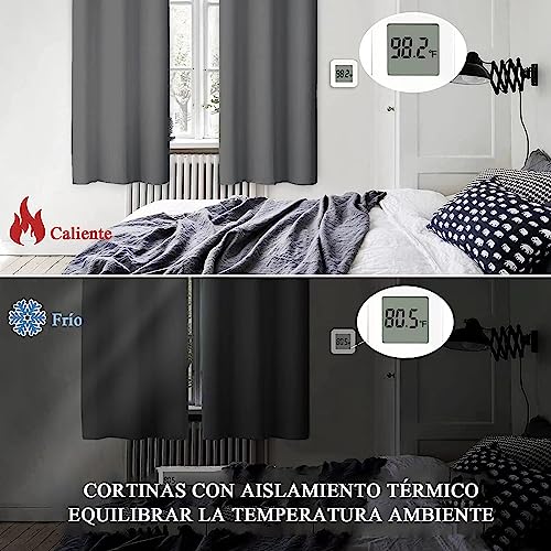 Cortinas, Home cortina gris Marca TITIFIVE (3)