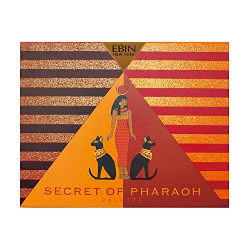 Ebin New York Egyptian Sunset - Secret Of Pharaoh Eyeshadow Palette, Highly Pigmented And Blendable, Cruelty-Free, Long-Lasting Matte & Shimmer #TOP1
