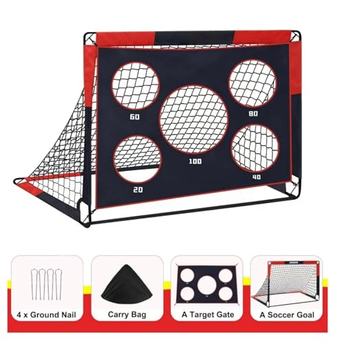 Filet de football de précision extérieur avec structure renforcée pliable - 7