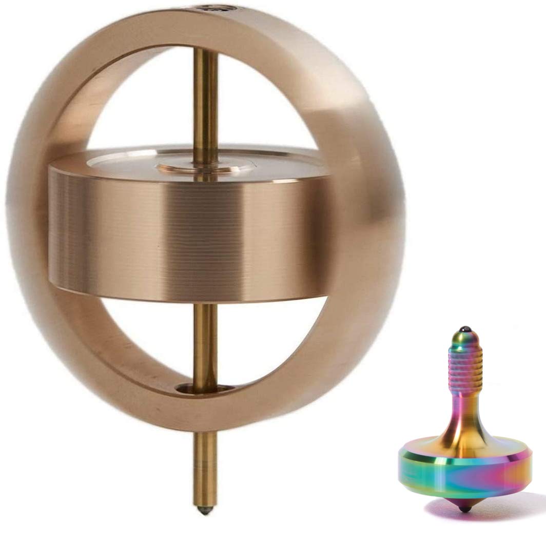 Joytech Precision Gyroscope Kill Time Gravity Spinner Balance Toy Spinning Top Amazing Gift JA20-T01