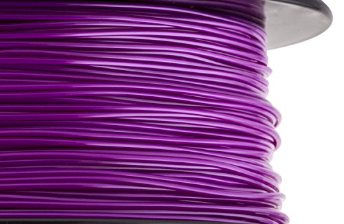 Image of HATCHBOX 1.75mm Purple PLA 3D Printer Filament, 1 KG Spool, Dimensional Accuracy + /- 0.03 mm, 3D Printing Filament