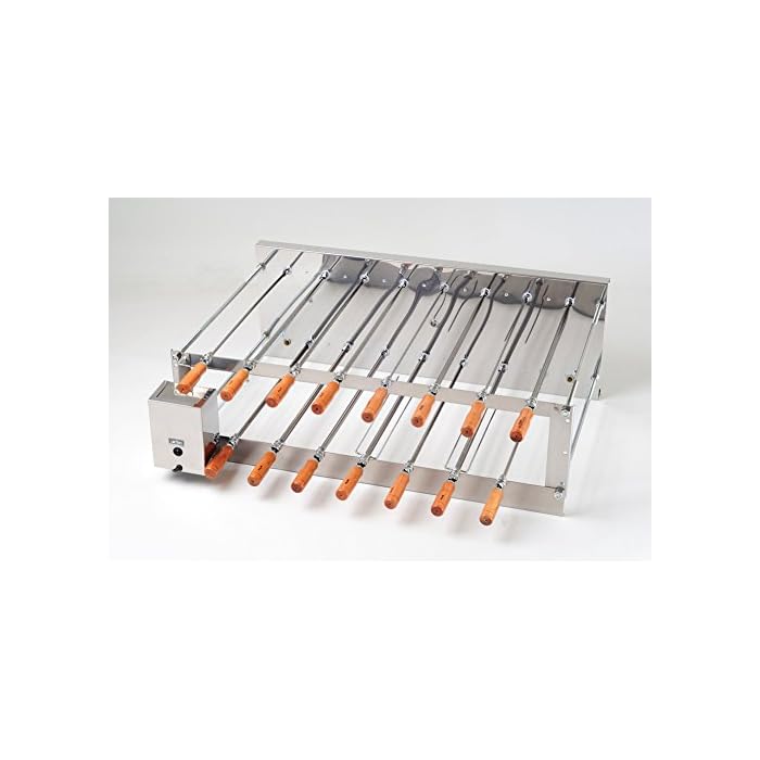 Buy Brazilian Skewer/Rotisserie Charcoal BBQ/Grill Authentic