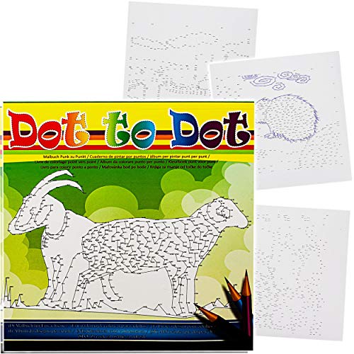 alles-meine.de GmbH 2 Stück _ große XL - Malbücher / Malblöcke - A4 - Zahlen & Punkte verbinden & von Punkt zu Punkt… – Bild 6