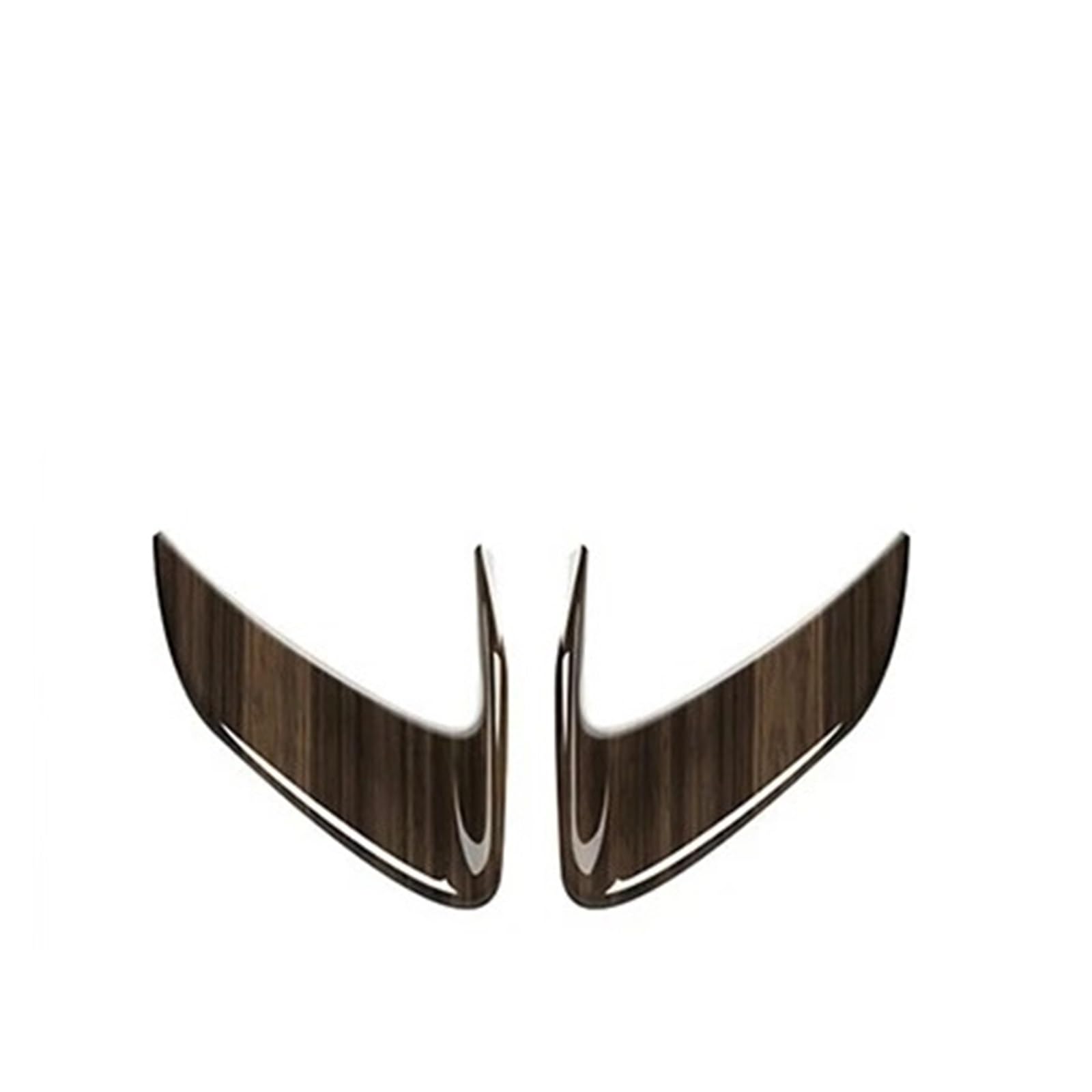 SAMWDK 2piece ABS Car Inner Door Bowl Trim Cover Handle Panel Frame Panel for Toyota for Yaris Cross 2020-2021 Styling Interior Accessories Car Interior Panel Trim(Peach Wood Grain)