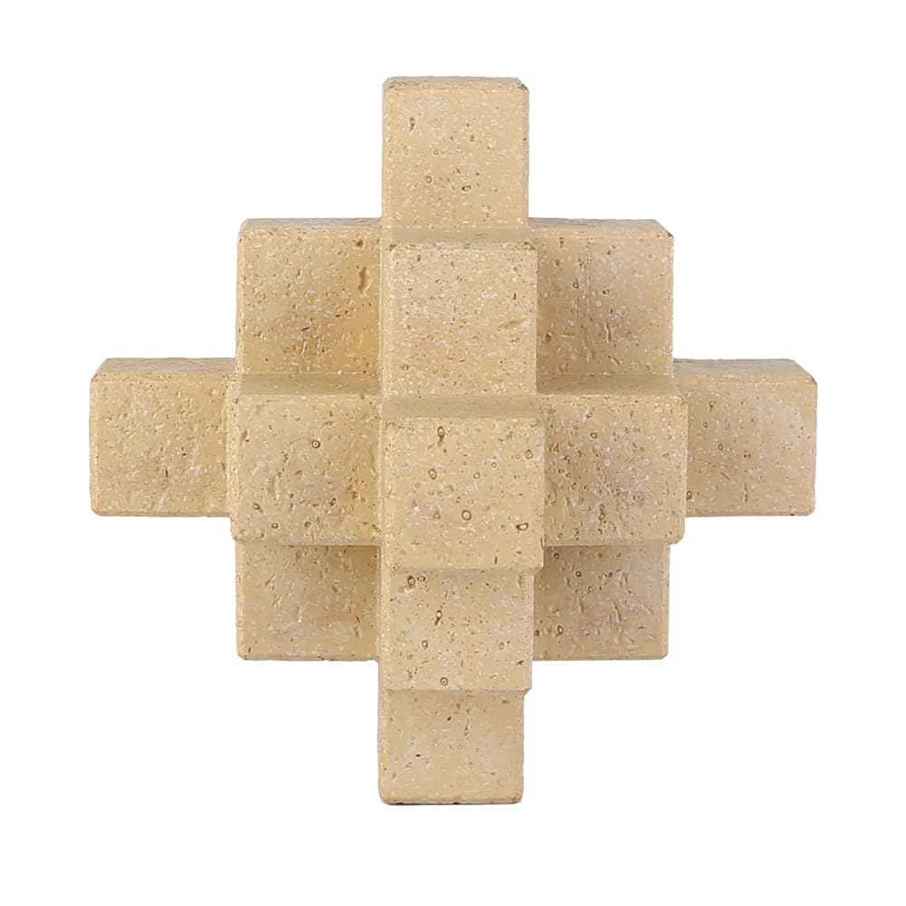 Cube Modern Home Resin Sculptures Decorative?Modern Decor for Creative Room Home