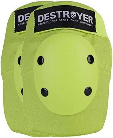 Destroyer PRO Lime Elbow Pads - X-Large