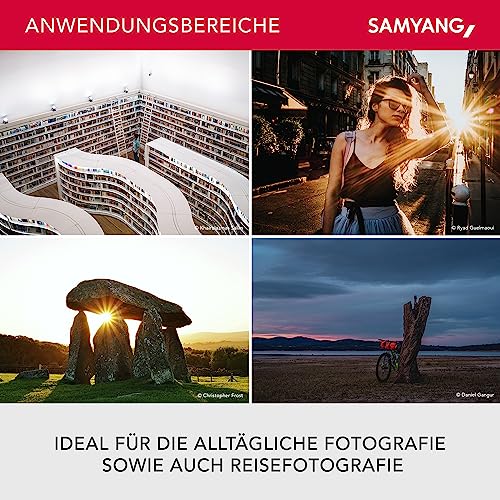 Samyang AF 35mm F2,8 FE für Sony E-Mount Vollformat & APS-C, Pancake Weitwinkelobjektiv mit 63,1° Bildwinkel & schnellem Autofokus, Festbrennweite für Sony E Mount Alpha A7C, A7C II, A7C R, A7 III – Bild 5