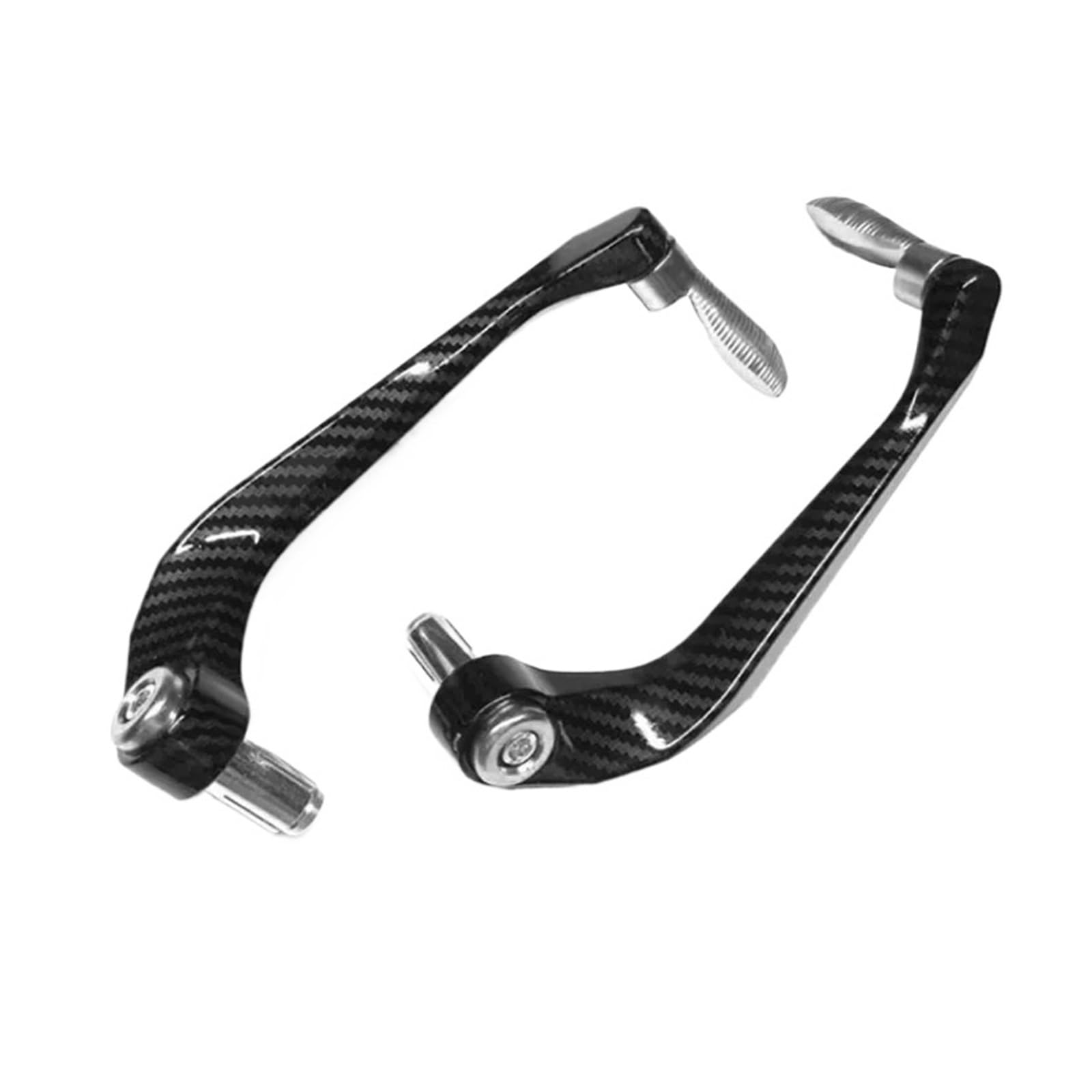 Kehfbsowm Silvers Motorcycle Bow Guard Universal Motorcycle Cnc Aluminum Alloy Handlebar Brake Clutch Lever Hand Guard Protector Accessories Handguard