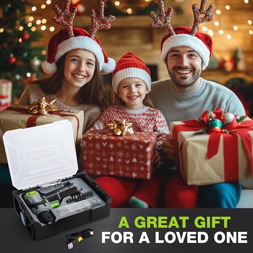 WORKPRO 8V Cordless Drill Driver Set, Electric Screwdriver 3/8" Keyless Chuck, Max Torque 12 N.m, 2 Ah Battery with 21 Pcs Accessories and Single Layer Stack & Carry Box, Ideal for Home DIY Project 9 WORKPRO 8V Cordless Drill Driver Set, Electric Screwdriver 3/8" Keyless Chuck, Max Torque 12 N.m, 2 Ah Battery with 21 Pcs Accessories and Single Layer Stack & Carry Box, Ideal for Home DIY Project - Image 9