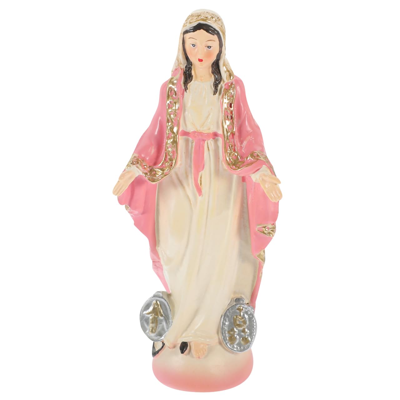 virgin mary in pink dress The virgin mary is wearing a pink dress and holding her arms out 49028099 PNG