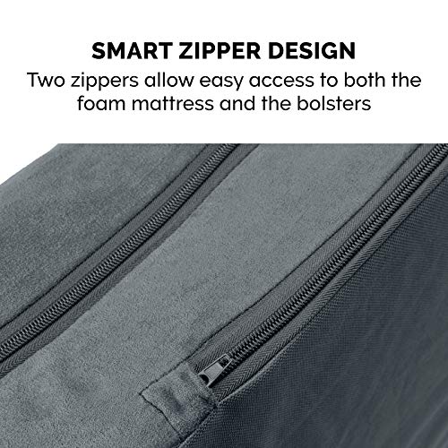 Furhaven-Pet-Dog-Bed-Deluxe-Orthopedic-Two-Tone-Plush-and-Suede-L-Shaped-Chaise-Lounge-Living-Room-Corner-Couch-Pet-Bed-with-Removable-Cover-for-Dogs-and-Cats-Stone-Gray-Medium