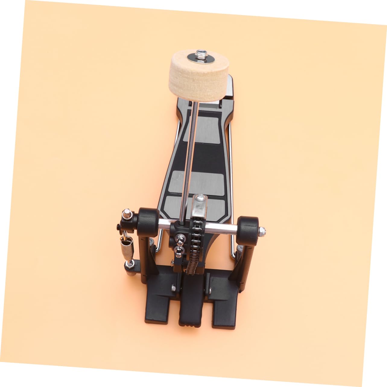Hemoton Single Bass Drum Pedal Replacement Metal Foot Pedal for Drums Set Pedal